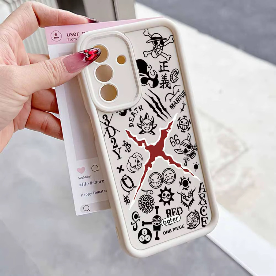 Niedrige One-Piece Handyhülle für Samsung Galaxy A-Serie in Multicolour - Bild 2