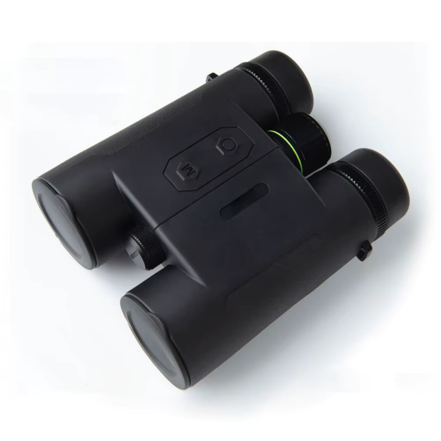 Secozoom Fernglas mit LCD-Bildschirm, Bildstabilisierung, 10-facher Vergrößerung und IPX7-Laser-Entfernungsmesser, Schwarz - Bild 3