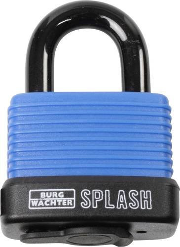 Burg Wächter Splash 470 45 Blue SB Vorhängeschloss in Blau-Schwarz - Bild 1