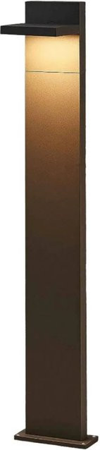 Lucande LED Außenleuchte Silvan Modern Schwarz aus Aluminium mit Glas für Garten und Weg - Bild 1
