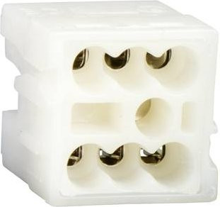 Schneider Electric Klemmenblock WDE0000010, 100 Stück, Weiß - Bild 1