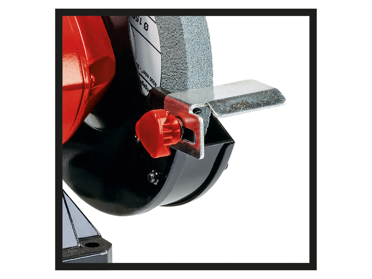 Einhell Doppelschleifer TC-BG 150 in Rot/Schwarz mit 150W Leistung - Bild 2