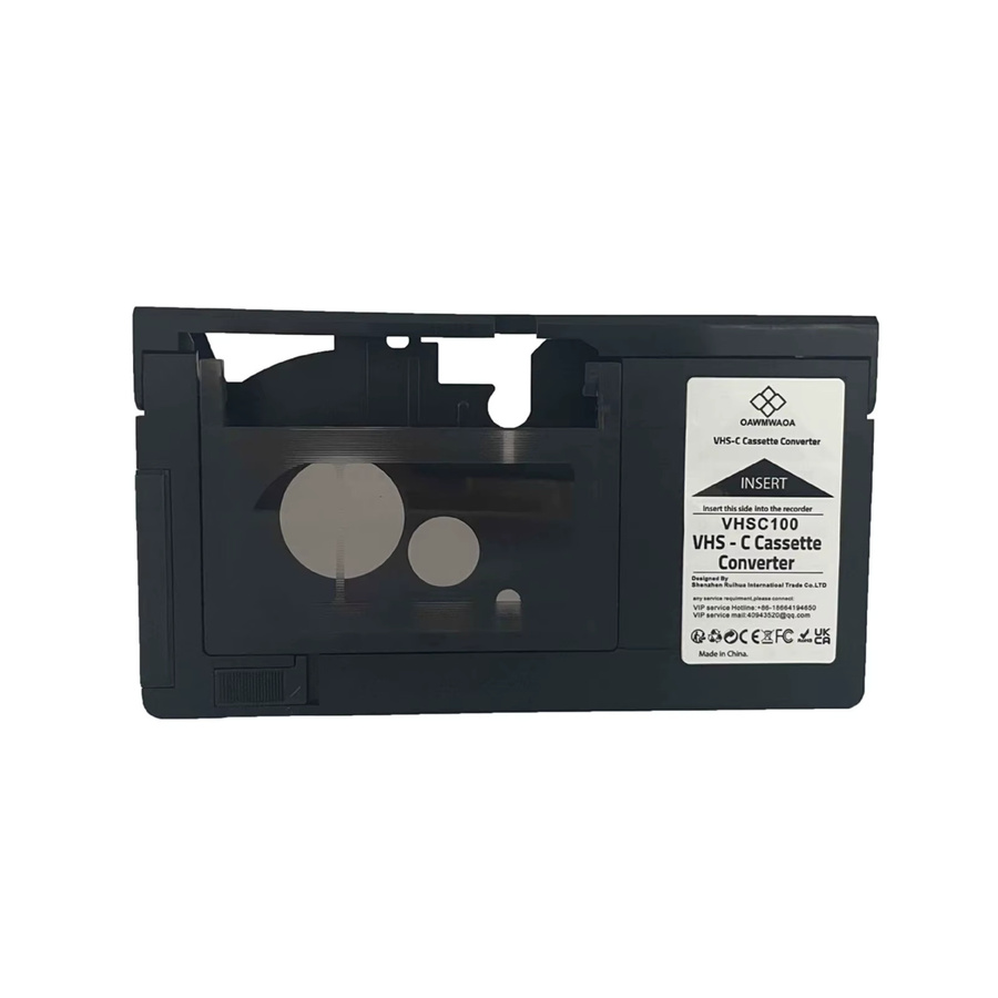 Motorisierter VHS-C zu SVHS Camcorder Adapter von RCA in Schwarz - Bild 2