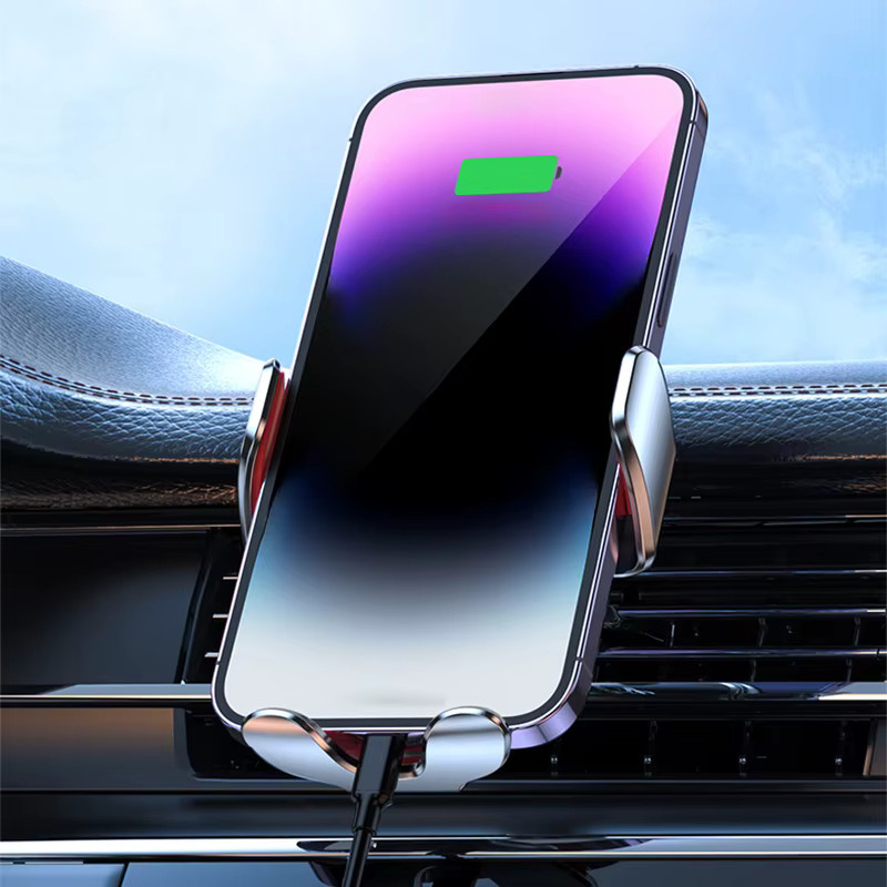 LCARS Elastische Versenkbare Auto Handy Halterung für das Lüftungsgitter in Schwarz - Bild 3