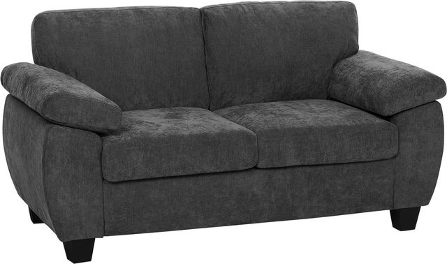 HOMCOM 2-Sitzer-Sofa modern aus Stoff in Grau, B/T/H: 156 x 77 x 81 cm - Bild 7