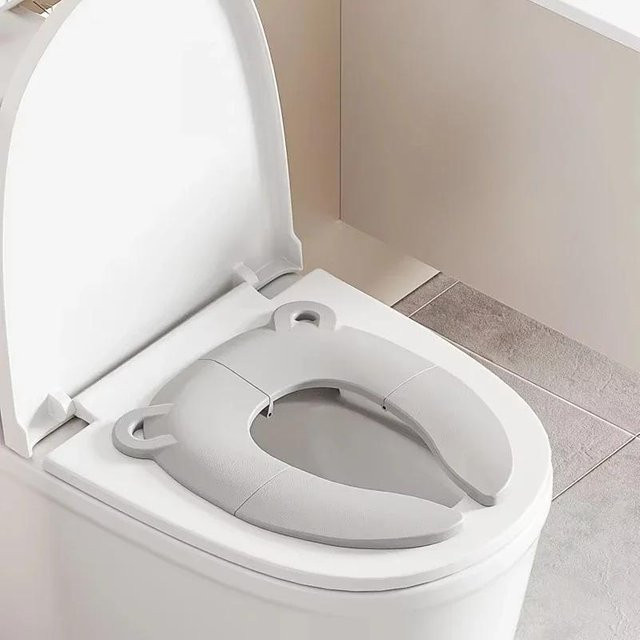 Binchi Outdoor Product Faltbarer Baby Töpfensitz für unterwegs in Grau - Bild 1