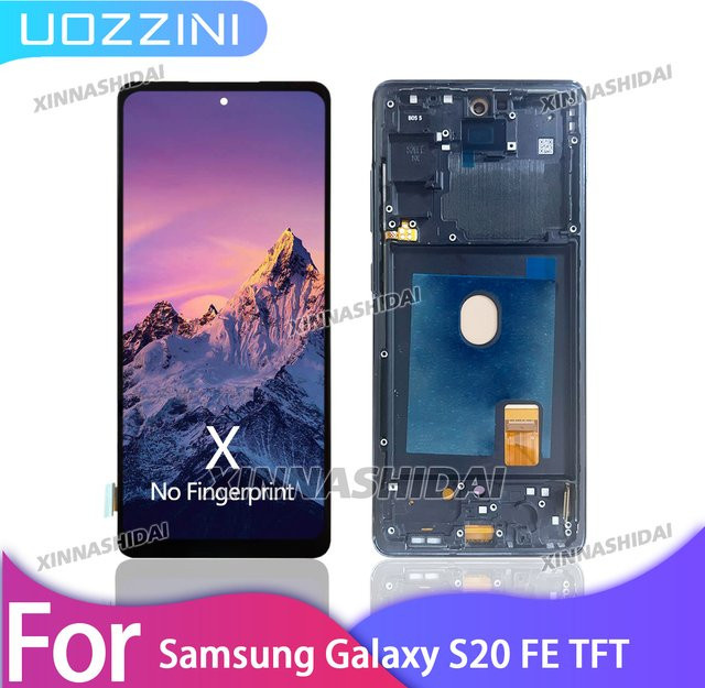 Samsung Galaxy S20 FE LCD-Display Touchscreen-Baugruppe mit TFT-Display für G780 G781 Ersatzteile - Bild 1