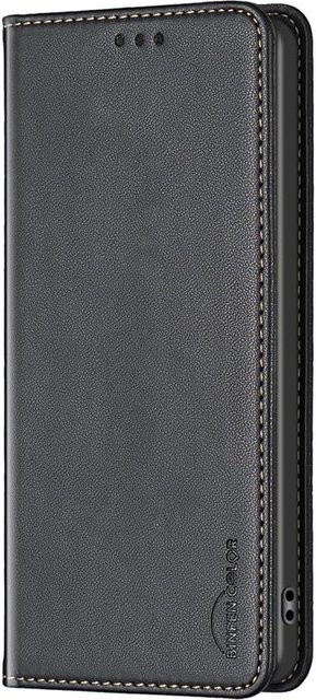 Luxus Magnetische Leder-Flip-Hülle für Samsung Galaxy A51 A71 A31 A41 in Schwarz - Bild 1