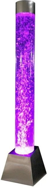 Vente-unique Wassersäule Woby mit LED-Beleuchtung in Silberfarben - Bild 1