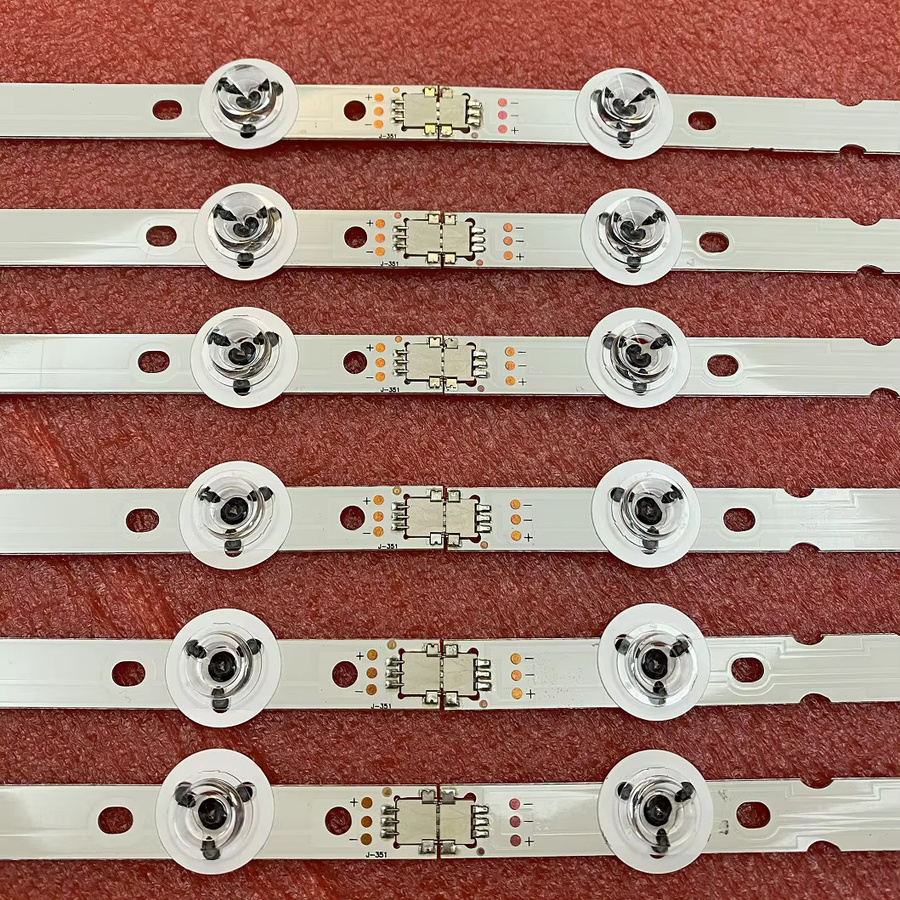 12er Set LED-Streifen für TV Backlight, Farbe Weiß, passend für Modelle 55LB674V, 55LB673V, 55LB675V, 55LB676V, 55LB671V, 55LB7200, 55LB7000V, 55GB7800, 55LB679V, 55LB690V und 55LB720V - Bild 2