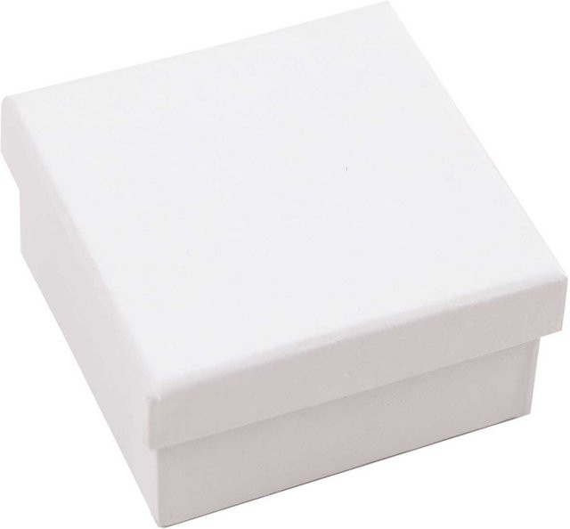 Rico Design Quadratbox weiß B/T/H: 11 x 11 x 5,5 cm - Bild 1