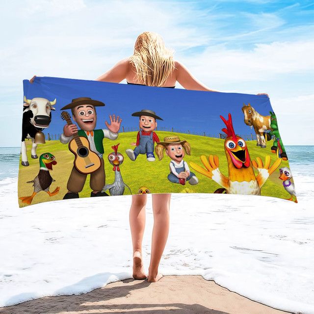 La Granja Handtuch Xenon Multicolor schnelltrocknend für Sport, Strand und Reise - Bild 1