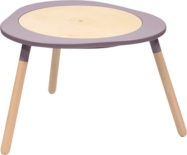 Stokke Mutable Multifunktionstisch V2 aus Buchenholz in Pink, 3-fach höhenverstellbar, B/T/H: 100 x 54 x 49 cm - Bild 1