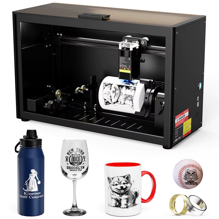 Twotrees TS5 Rotary Laser Gravierer CNC-Maschine für Tassen und Rundobjekte - Bild 7