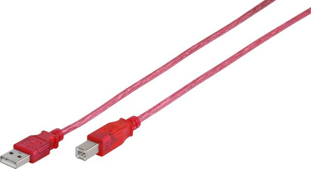Vivanco USB 2.0 Kabel mit USB-A Anschluss, Länge: 1,5 m - Bild 1