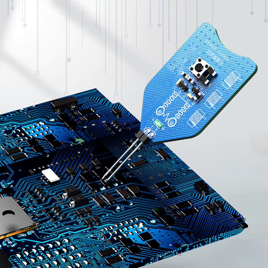 DAZZLEEX CT-1 Motherboard Spulen Tester Induktivitäts Detektor für PC Reparaturen in Blau - Bild 4