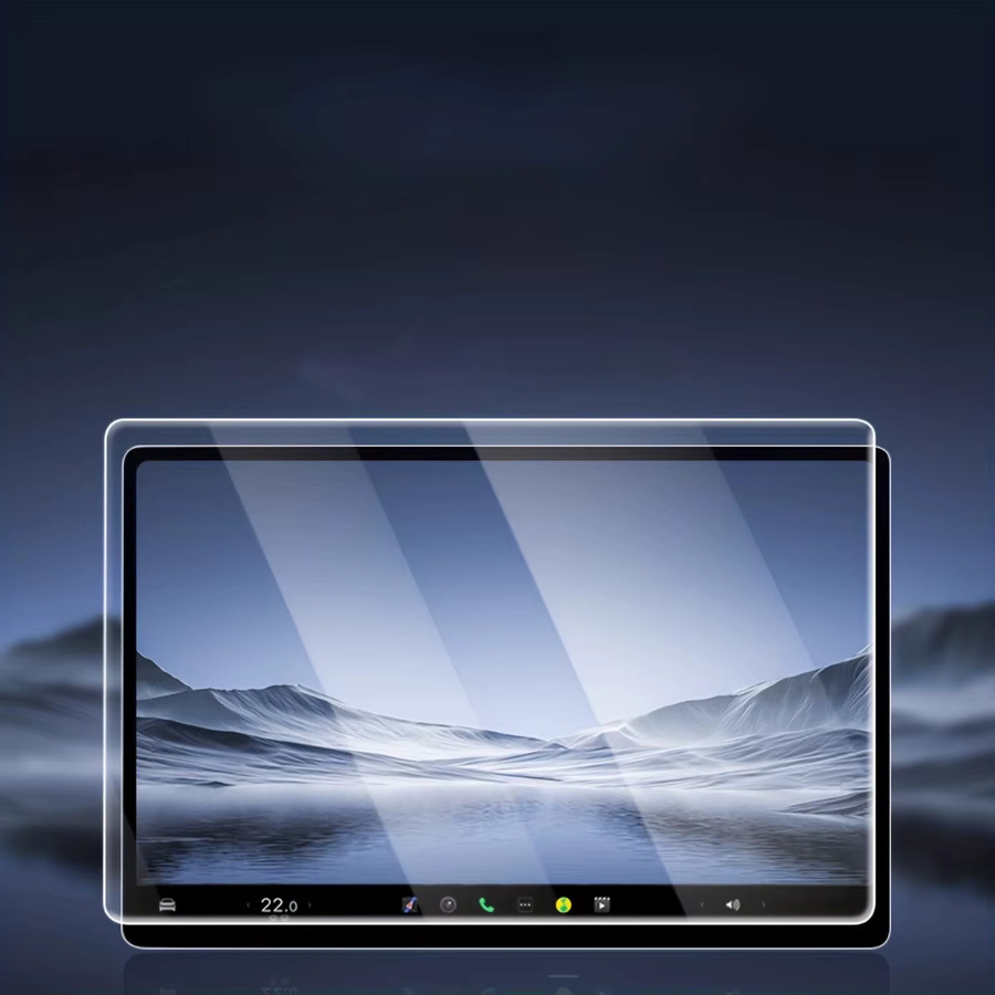 Leapmotor C10 (2024, 2025, 2026) Schutzfolie aus gehärtetem Glas für die zentrale Touchscreen-Navigation und Instrumententafel in Transparent - Bild 2