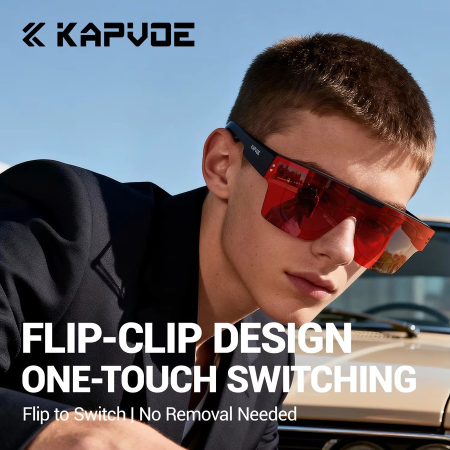KAPVOE Korrektionsbrille, photochrom, Vollrand, Unisex - Bild 2