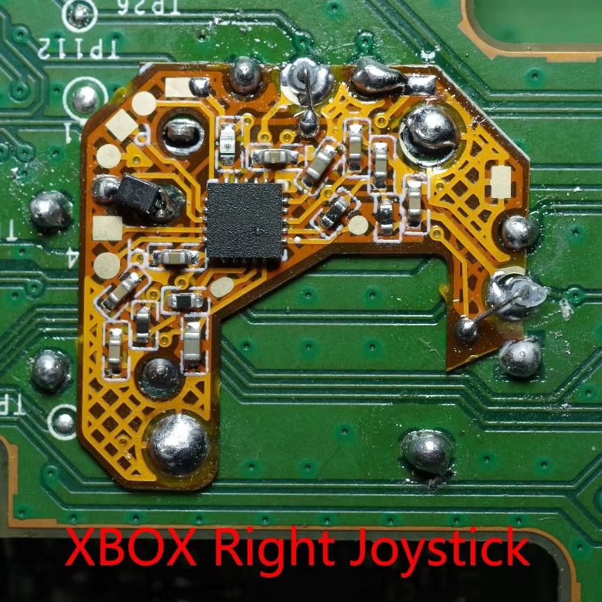 Choosinsing Hall-Effekt-PCB-Kalibrierplatte für PS4, PS5 Dualsense Edge und Xbox Elite Series 2 Controller in Multicolour - Bild 2