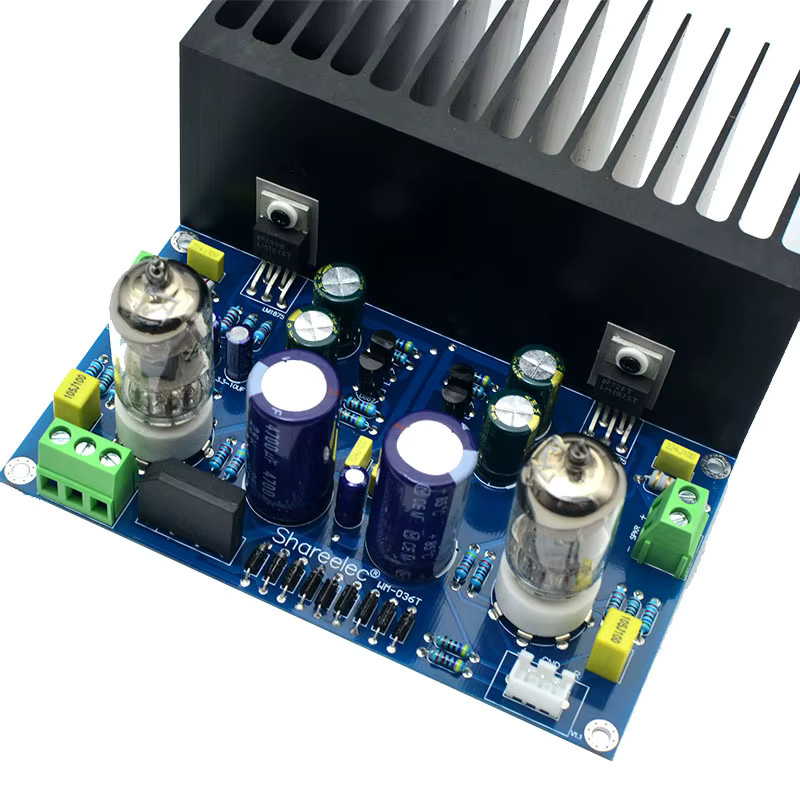 UNISIAN HIFI Vakuum Röhren Verstärker DIY Kit Platine mit 6J1 und LM1875 (25W + 25W) - Bild 3