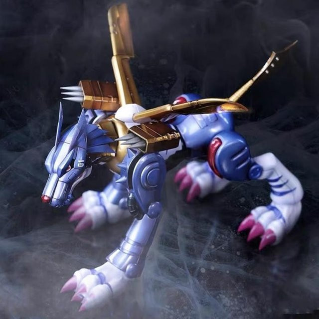 Gkmetal Digimon Garurumon Modell Sammlerpuppe Metall - Bild 1