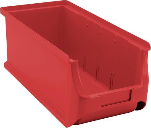Allit Sichtlagerkasten 456291 Rot B/H/T: 12,5 x 15,0 x 32,0 cm - Bild 1