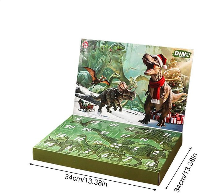Dinosaurier Adventskalender, 24-teiliges Set - Bild 1