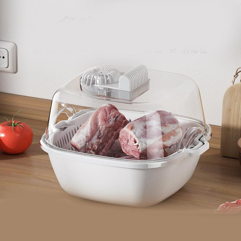 GoolRC Auftauplatte in Weiß zum schnellen Auftauen von Fleisch und Steak - Bild 1