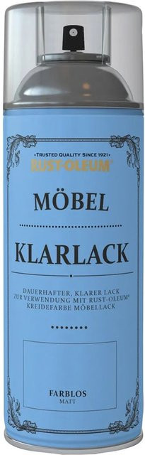 Rust-Oleum Kreidefarbe-Möbel-Klarlack Sprühlack matt transparent 400 ml - Bild 1
