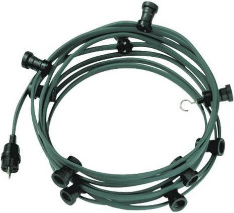Bachmann 740.006 Lichterketten-System netzbetrieben in Grün mit 20 Leuchtmitteln - Bild 1