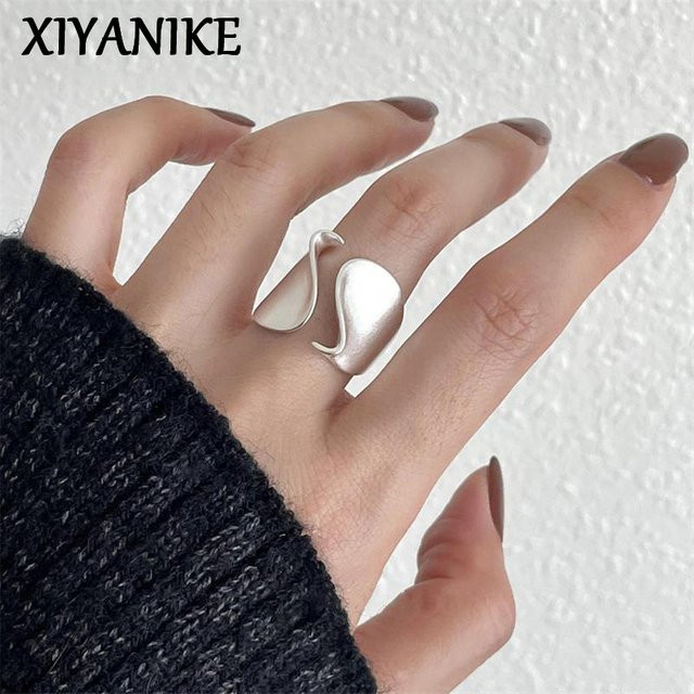 XIYANIKE Fingerringe, Silber, Damen - Bild 1