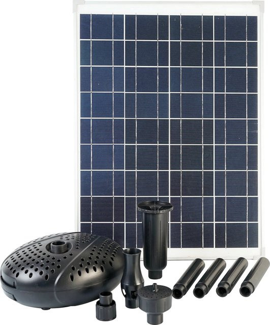 Ubbink SolarMax 2500 Solar Springbrunnenpumpe aus ABS in Schwarz, B/T/H: 62 x 45,5 x 23 cm - Bild 1