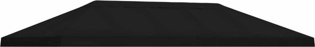 vidaXL Pavillon-Blendenbezug aus Polyester in Schwarz, B x H: 600 x 300 cm - Bild 1