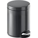 Durable Treteimer aus Metall in Anthrazit mit Soft-Close-Funktion und herausnehmbarem Inneneimer, 5 Liter - Bild 2