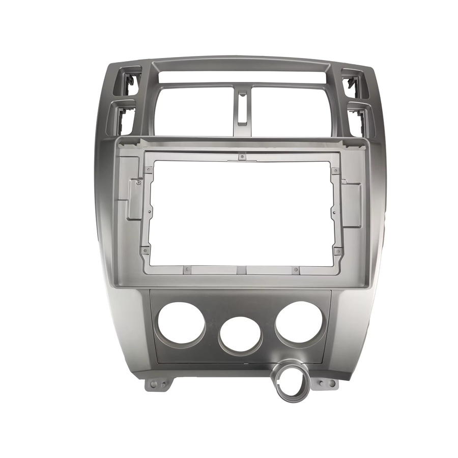 2 DIN Radioblende und Armaturentafel-Adapter Kit für Hyundai Tucson 2014-2018 mit 10,1 Zoll Displayaufnahme in Schwarz und Grau - Bild 2