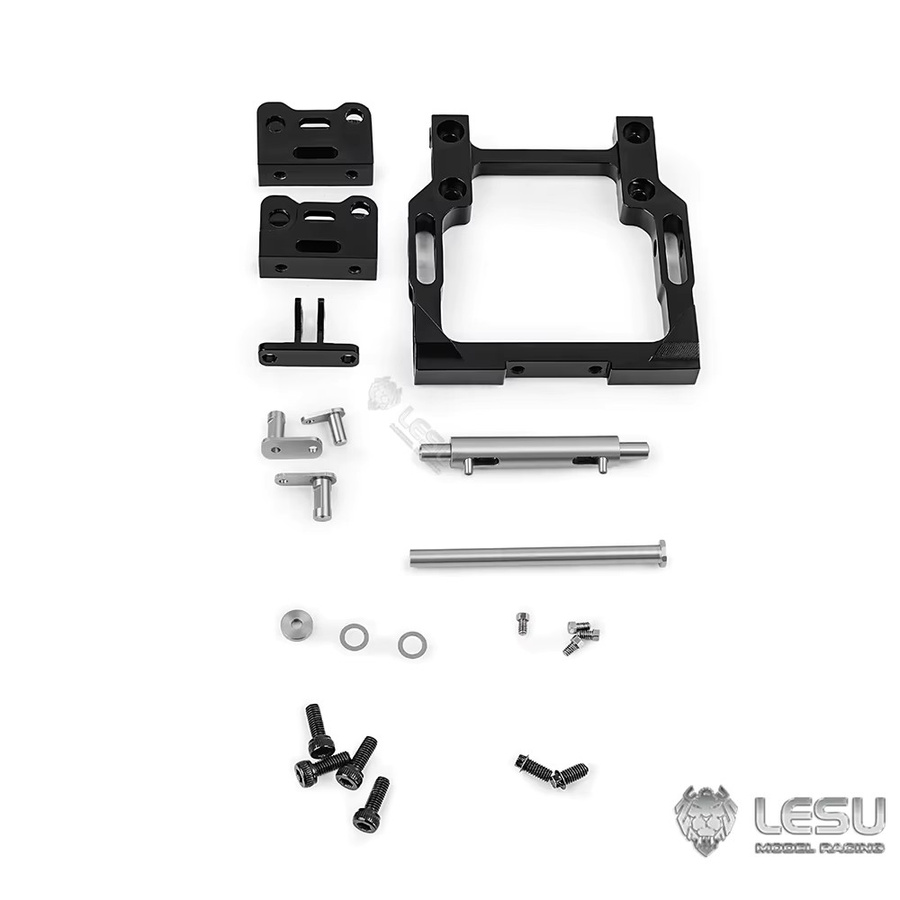 LESU Schnellkupplung Ersatzteile, 1/14, RC Zubehör, Metall, Schwarz - Bild 3