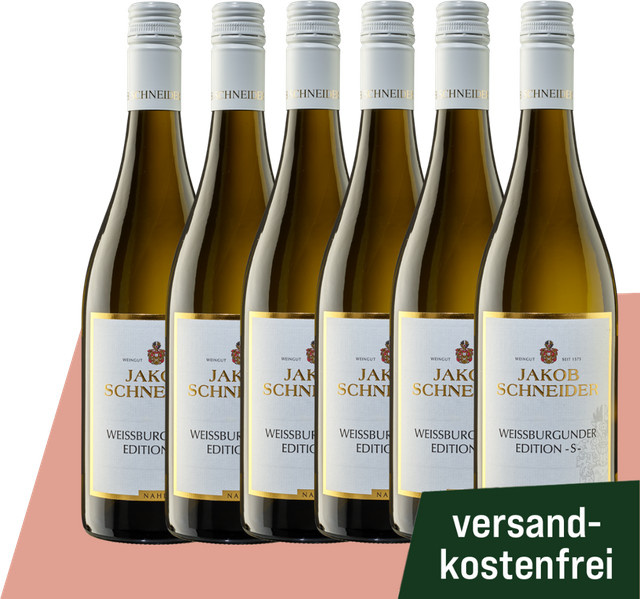 Schneider, Weißburgunder, Weißwein, 6 x 0,75 l - Bild 1