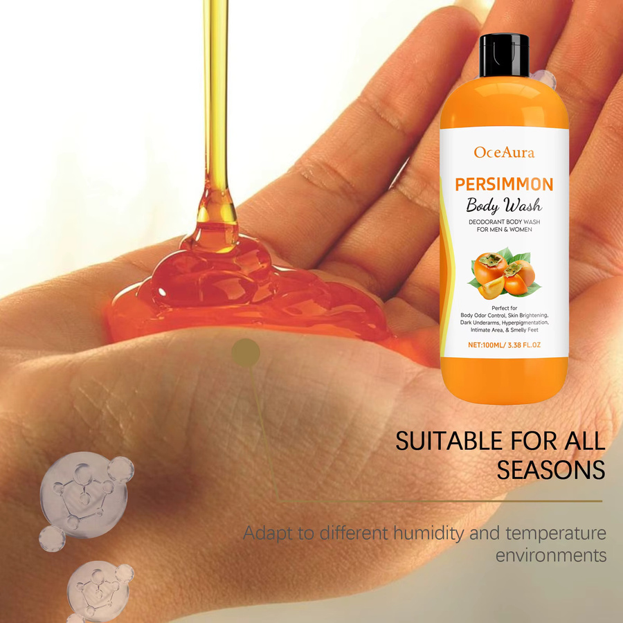 OceAura Persimmon Body Wash Gel, Unisex - Bild 2