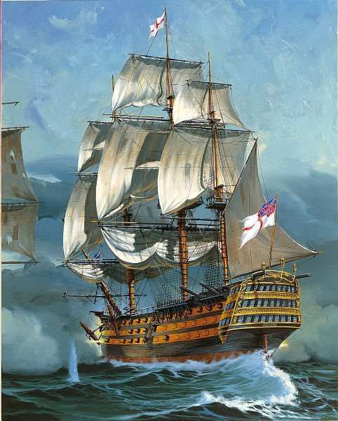 Revell H.M.S. Victory, Modellbau, 1:225 - Bild 1