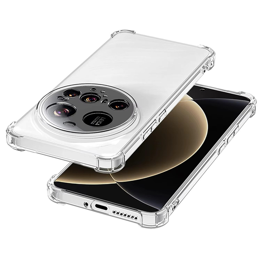 Stoßfeste TPU-Schutzhülle für Xiaomi 17, 15 Ultra, Mi 14 und Mi 13 Ultra 5G in Transparent - Bild 4