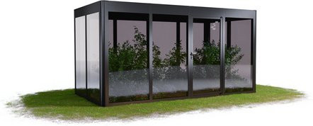 SunElements Gewächshaus SunGarden Power 4.2, B/H/T: 443 x 229 x 233 cm, anthrazit-metallic grau - Bild 1