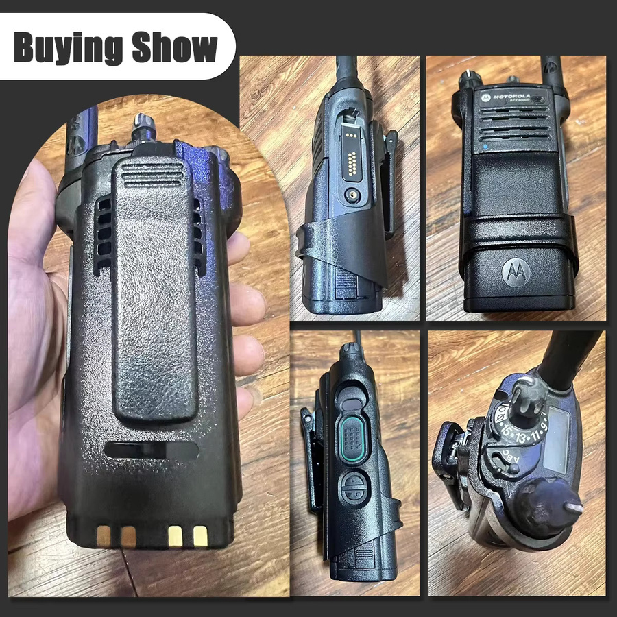 Motorola Walkie Talkie Clip Holster für APX6000 und APX8000 in Schwarz PMLN5709 PMLN5709A - Bild 6