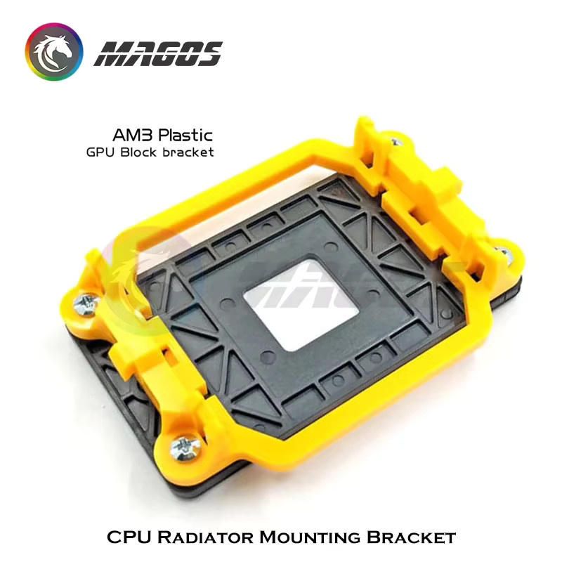 Flying Elephant CPU-Montagerückplatte für AM5, AM4, LGA 1700, 1200, 115X und 20XX Wasserkühler-Montagehalterung aus Kunststoff und Metall - Bild 2