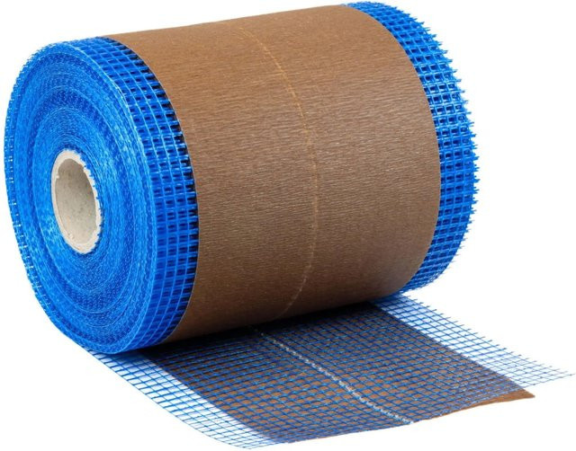 Dalsys Balkenfix Glasfasergewebe Blau, Breite: 33 cm, Länge: 50 m, Maschenweite: 10 x 10 mm, 140 g/m² - Bild 1