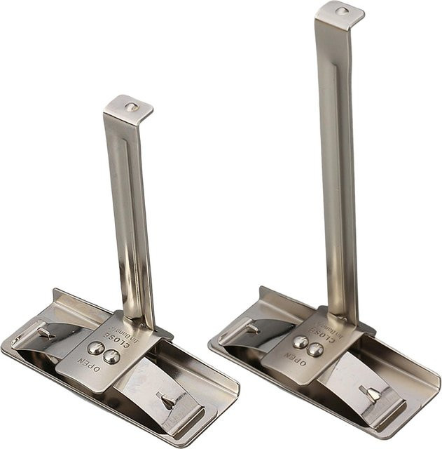 Homyl Stoffklemmen aus Edelstahl in Silber zum Fixieren und Schneiden von Stoffen und Kleidungsstücken - Bild 1