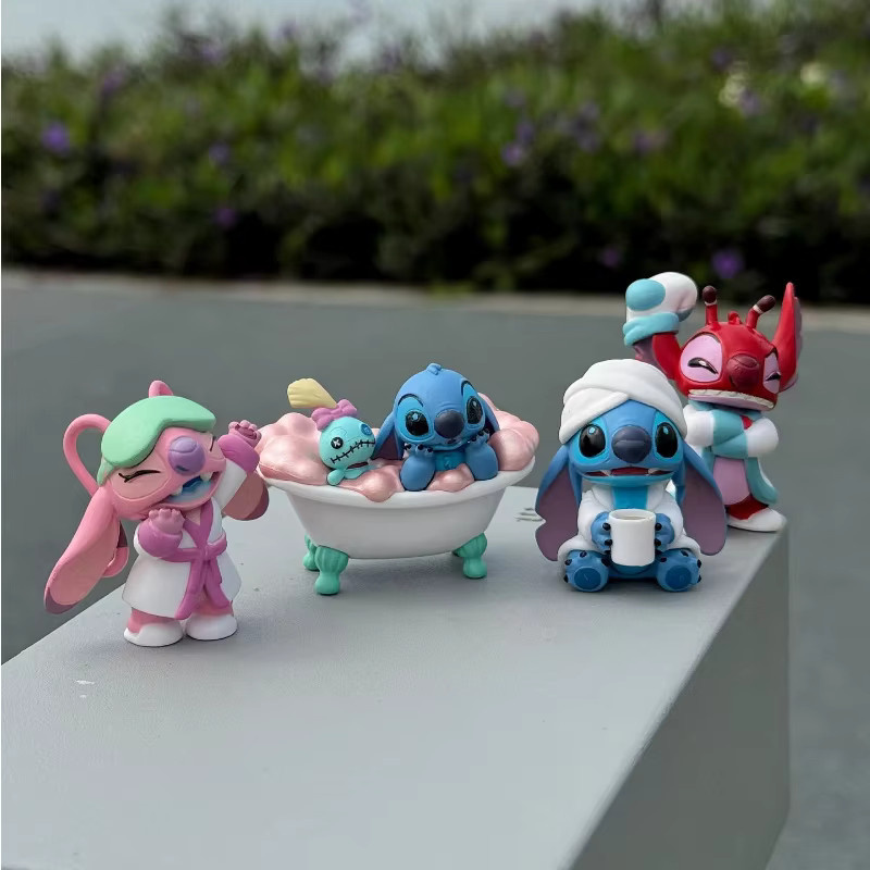 HEROCROSS Stitch Nighttime Bath Relax Time Blind Box, Actionfigur, Disney - Bild 3
