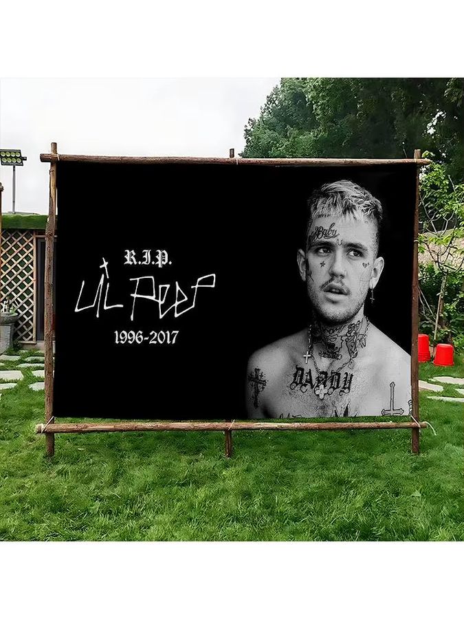 Potdemiel Geburtstagsparty Banner mit L-Lil P-Peep Druckmuster als hängende Dekoration - Bild 5