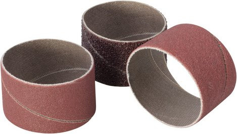 Wolfcraft Schleifbänder-Set, Ø 45 mm, braun - Bild 1