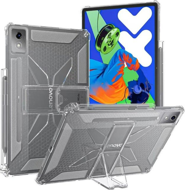 Lenovo Xiaoxin Pad Pro 12,7 2025 Schutzhülle in Transparent mit Ständer und TPU-Softshell-Case für Idea Tab Pro 12,7 Zoll - Bild 1