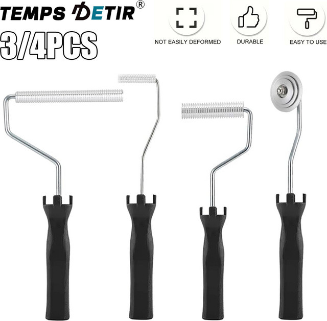 3/4-teiliges professionelles Fiberglas-Harz-Rollenset in Silber für Reparaturen an Booten, Badewannen und Duschräumen - Bild 1